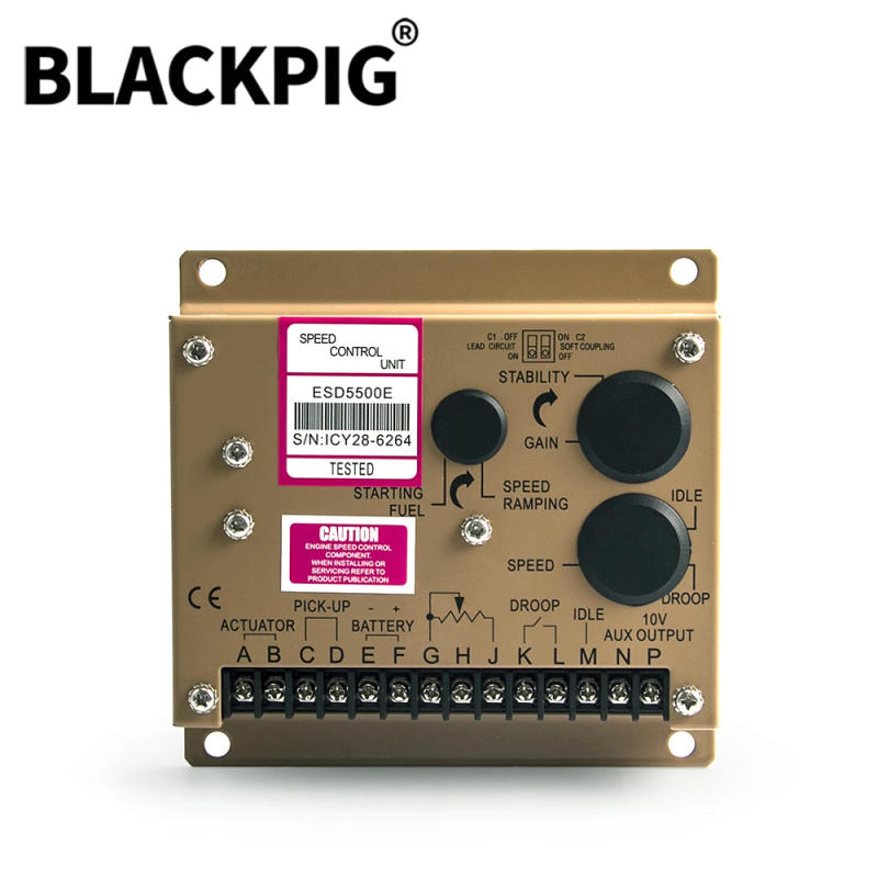 Description Picture 6 of itemESD5500E Diesel Generator Engine Speed Controller Module Electric Governor Speed Control Unit ESD 5500E