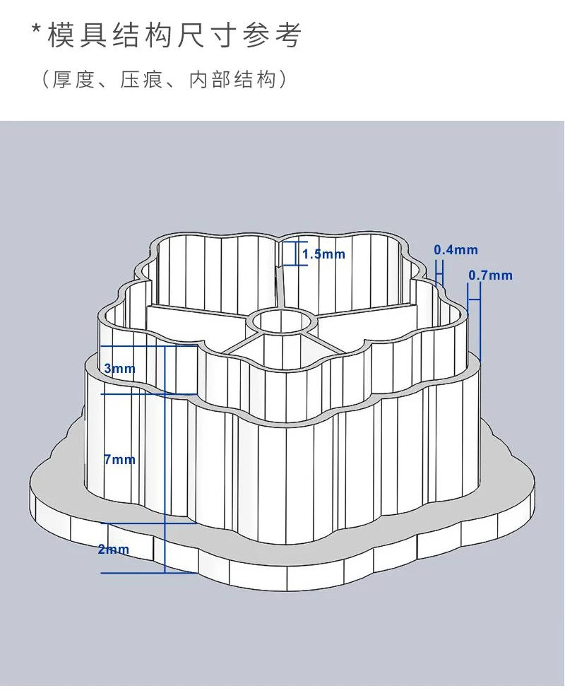 Description Picture 6 of item10Pcs Christmas Mini Clay Earring Cutters Snowman Gingerbread Man Socks Shaped Dangle Clay Molds for Jewelry Pendant Making Tool