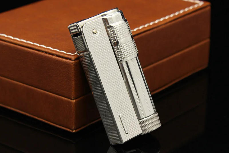 Description Picture 2 of itemOriginal IMCO Lighter Old Gasoline Flint Lighter Windproof Stainless Steel Cigarette Petrol Oil Lighter Inflated Gadgets Man