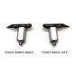 1 Pair Rear Axis