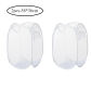 2pcs-White-58-36cm