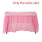 Pink Table skirt