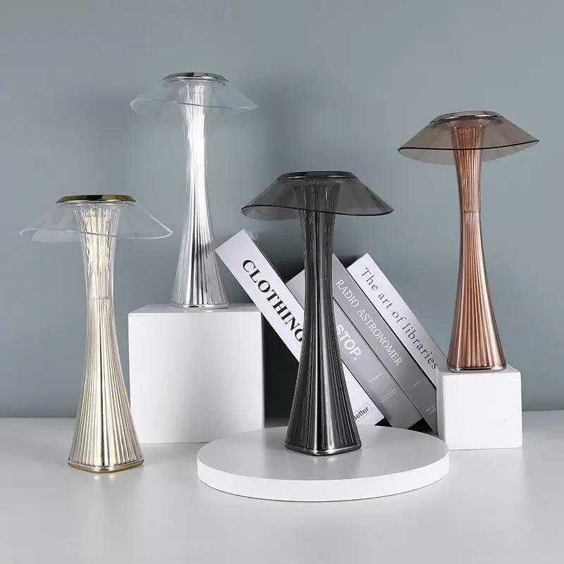 Description Picture 2 of itemLED Table Lamp With USB Charging Touch Dimmable Desk Lamp for Bedroom Bedside Coffee Bar Art Decor Lighting Creative Night Light