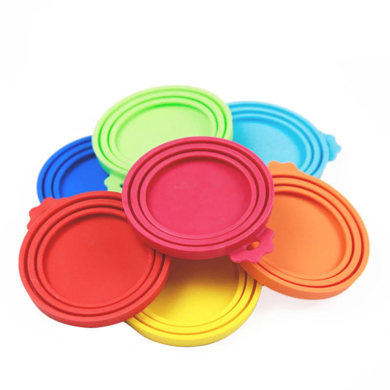 Description Picture 2 of itemSilicone Stretch lids Canning lids Reusable Sealed Against moisture Pet Canning Fresh-keeping lid Kitchen tools accessories T021