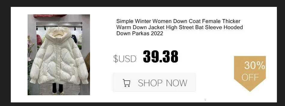 Description Picture 3 of itemNew Luxury Design Women Winter Down Jacket Solid Sashes Coat Female 90 White Duck Puffer Down Parka Sweet Office Outwear