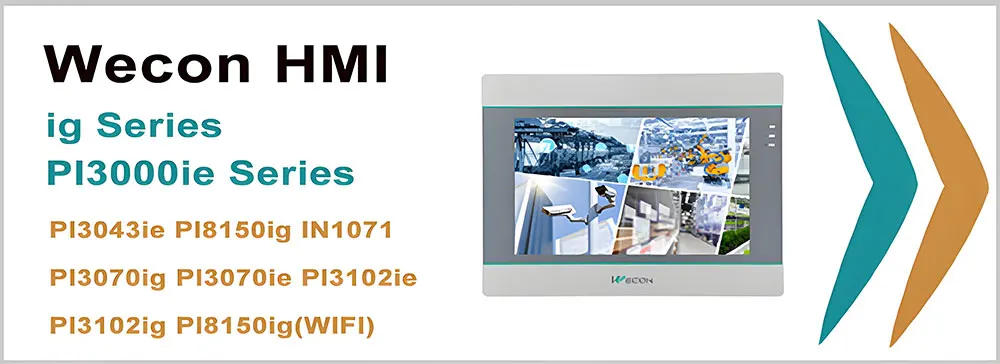 Description Picture 2 of itemWecon 8043ig PI3043ie T PI3043ie PI3043ieS N with Ethernet WIFI 4G 4 Inch Brand New HMI Human Machine Interface Display Screen