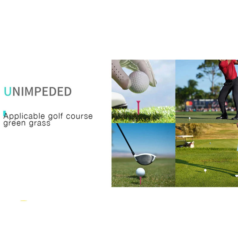 Description Picture 5 of item50-Pack Golf Tee Set - Unbreakable Golf Tees with Improved Durability, Reduced Friction, and Increased Drive Distance