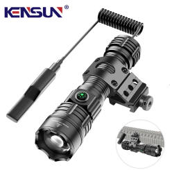 High Power LED Flashlight USB Rechargeable Outdoor Hunting Tactical Torch Long Range Strong Light Lantern Zoom Spotlight Lamp