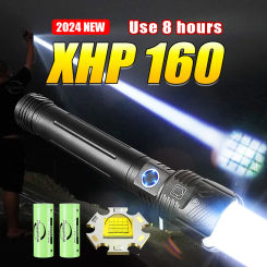 Telescopic Zoom Flashlight High Power Torch Light USB Rechargeable LED Flashlight Portable Tactical Lantern Outdoor Strong Light