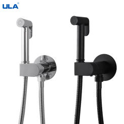 ULA Mixer Toilet Bidet Faucet Portable Bidet Faucet Water Sprayer Bathroom Shattaf Hot Cold Water Mixer Toilet Gun Shower Enema