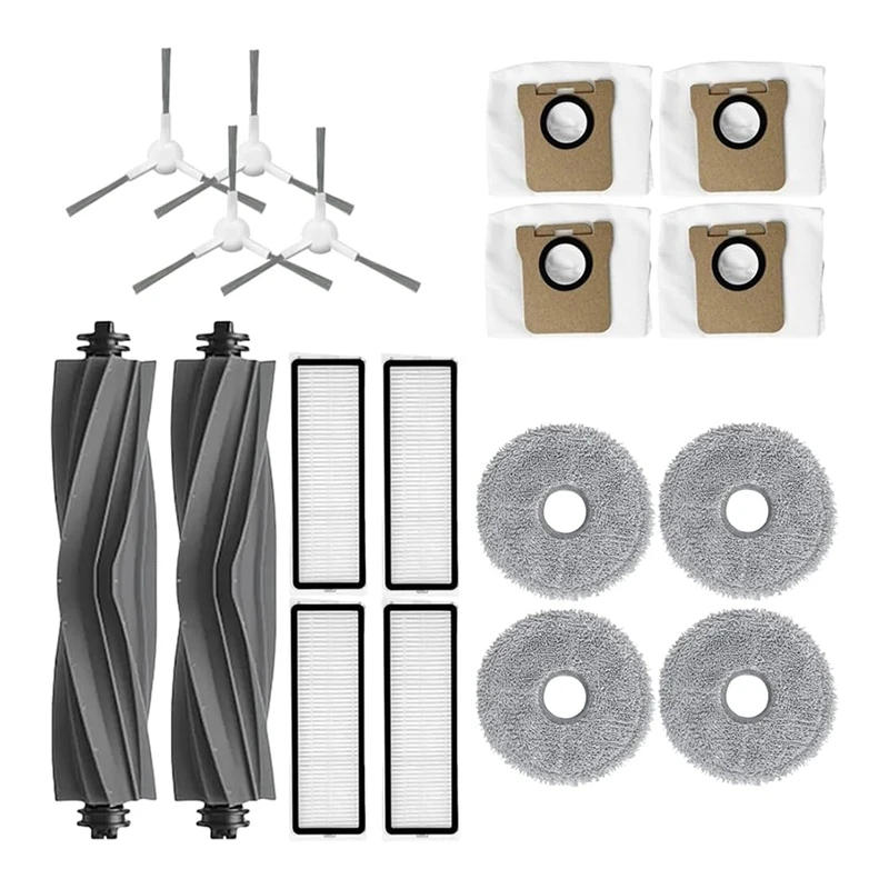 Description Picture 4 of itemCompatible For Xiaomi X20+X20plus Robot Vacuum Cleaner Spare Parts, Main Brush, Side Brush, Dust Bag,Cloth Accessories