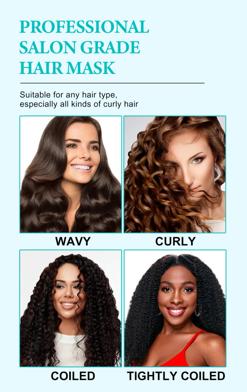 Description Picture 6 of itemCurl cream for curly hair Deep Moisturizing Natural Hair Cream Styles Bounce Curl Spray Sculpting Boost Hair Conditioner