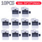 White 10PCS