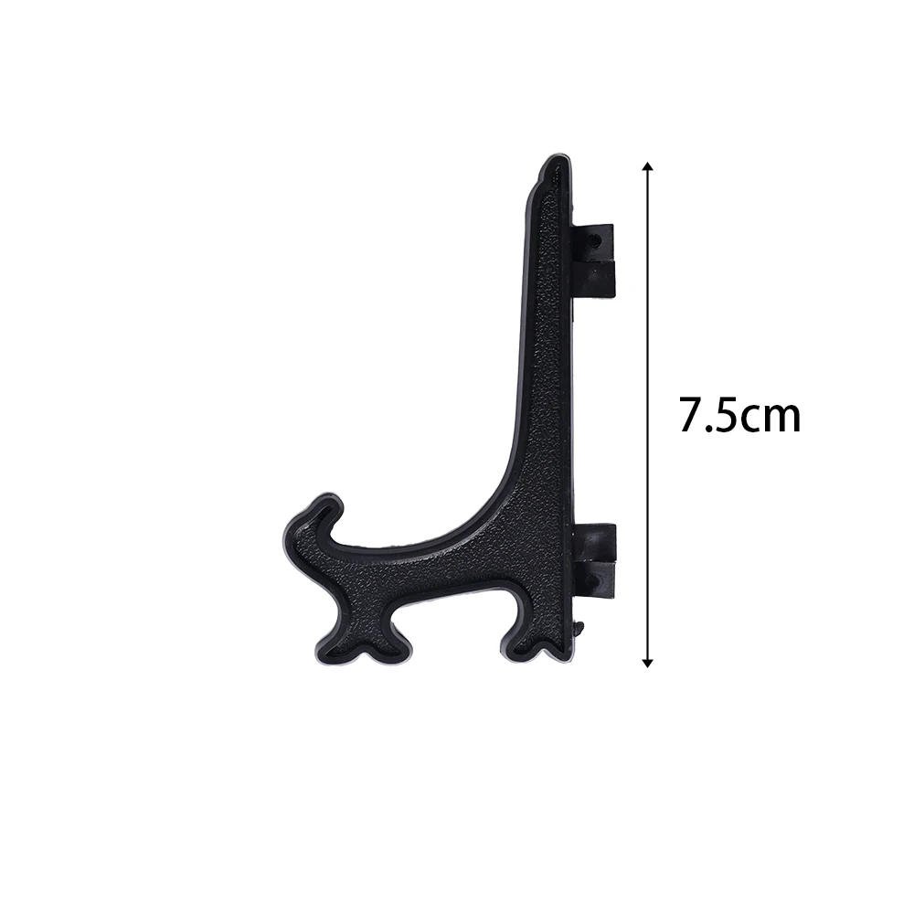 Description Picture 3 of itemClear Plastic Acrylic Easels Table Top Plate Holder Dish Bowl Racks Photos Picture Frame Folding Stand Storage Home Decor Holder