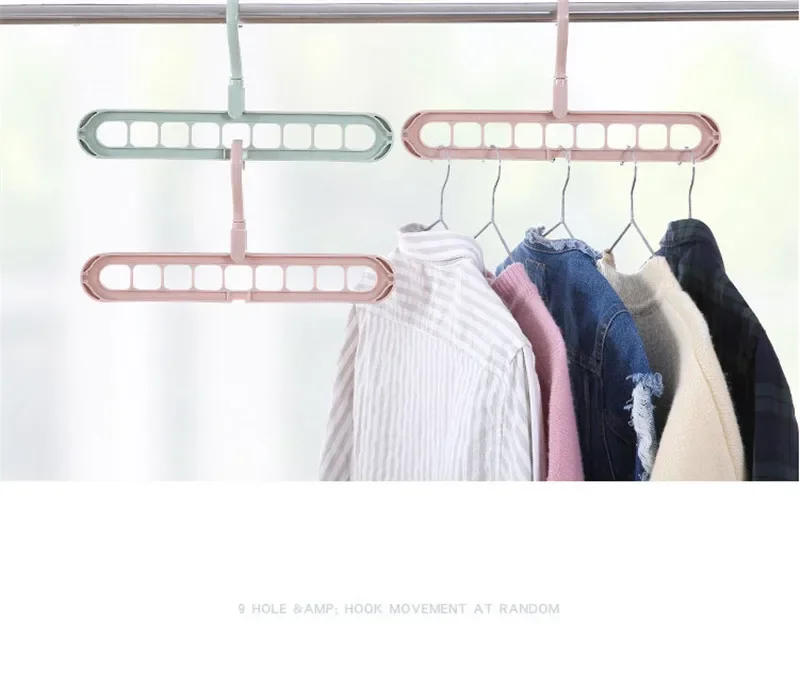 Description Picture 5 of itemClothes Hanger, Drying Rack, Plastic Scarf Clothes Hangers, Storage Racks, Wardrobe Storage Hanger, Home Storage Organization