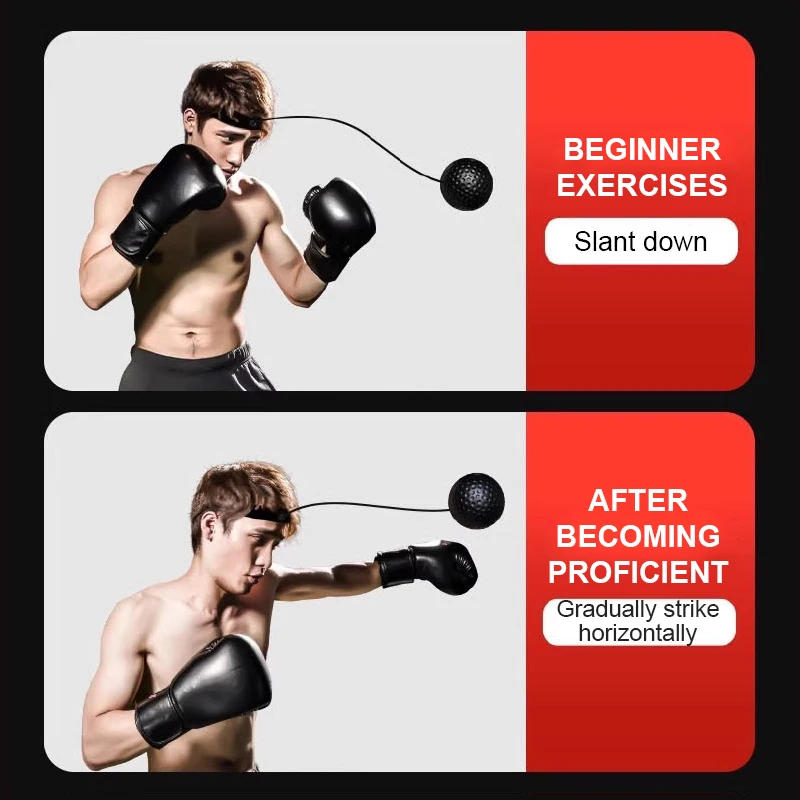 Description Picture 4 of itemBoxing Ball Punching Ball Speed Reaction Training Ball Home Fitness Exercise Boxing Equipment Gym Boxing Exercise Accessories