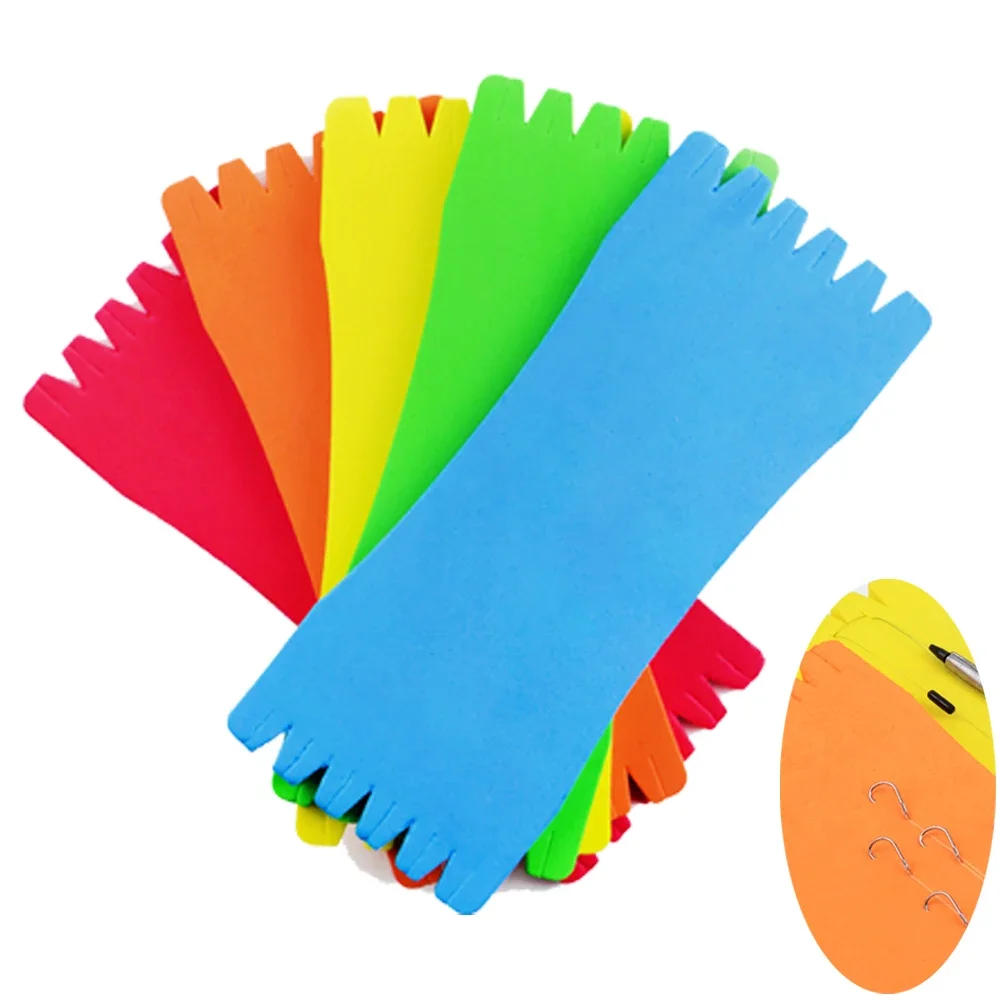 Description Picture 5 of itemWinding Board 8-21cm Multi Sizes EVA Foam Fishing Line Wire Wrap Strand Plate Storage Hook Rope Round Tackle Pesca Tool Gear