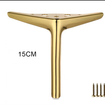 New 4pcs 12cm-18cm Metal Furniture Legs for Coffee Table Feet Sofa Chair Bathroom Cabinet Replacement Legs Hardware 12-18cm