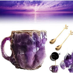 400ml Coffee Mug Mineral Crystal Drinkware Tea Cup Ceramics & Pottery And Ceramic Gifts Coffeeware Teaware Cups 400ml