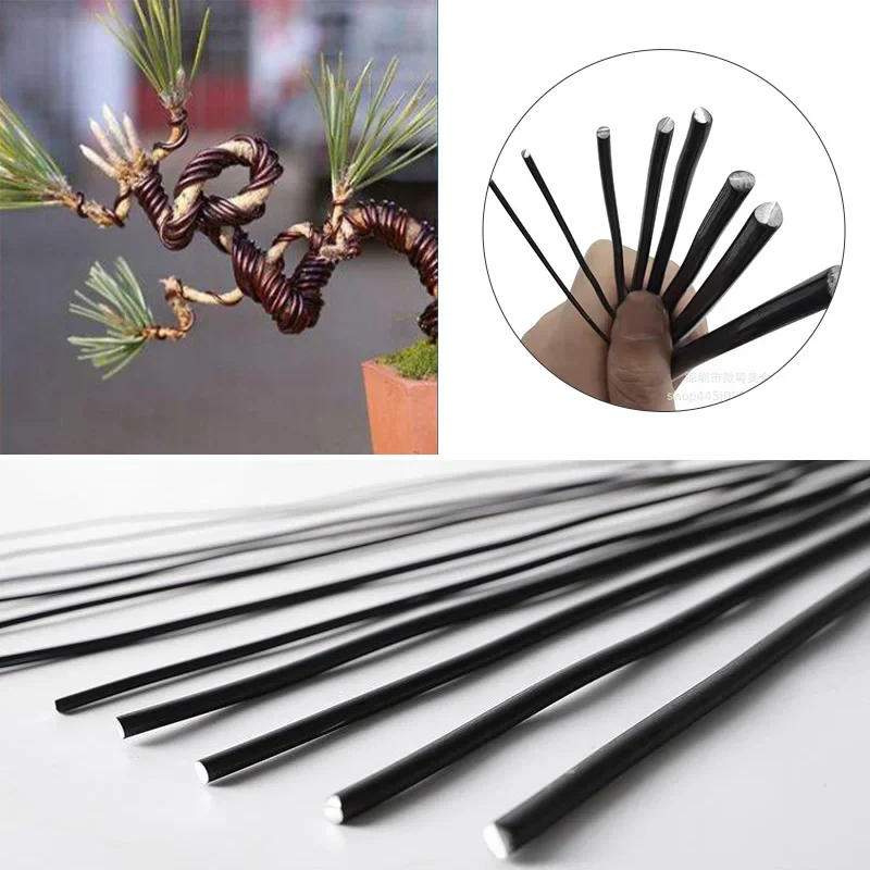 Description Picture 5 of item5m/10m Bonsai Wire Plant Support Anodized Aluminum Bonsai Training Wire For Plant Shapes Garden Accessories
