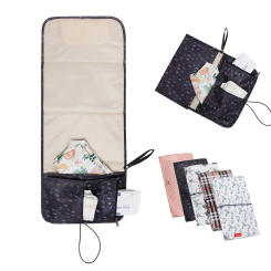 Portable Changing Pad for Baby Detachable Travel Waterproof Diaper Cover Mat Newborn Essentials Station Nappy Mat Clutch