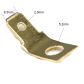 5.2mm Brass 50pcs