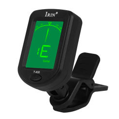 IRIN Guitar Tuner T-400 Digital Clip-On Tone Tuner for Electric Ukulele Bass Violin Universal 360Degree Rotatable Sensitive