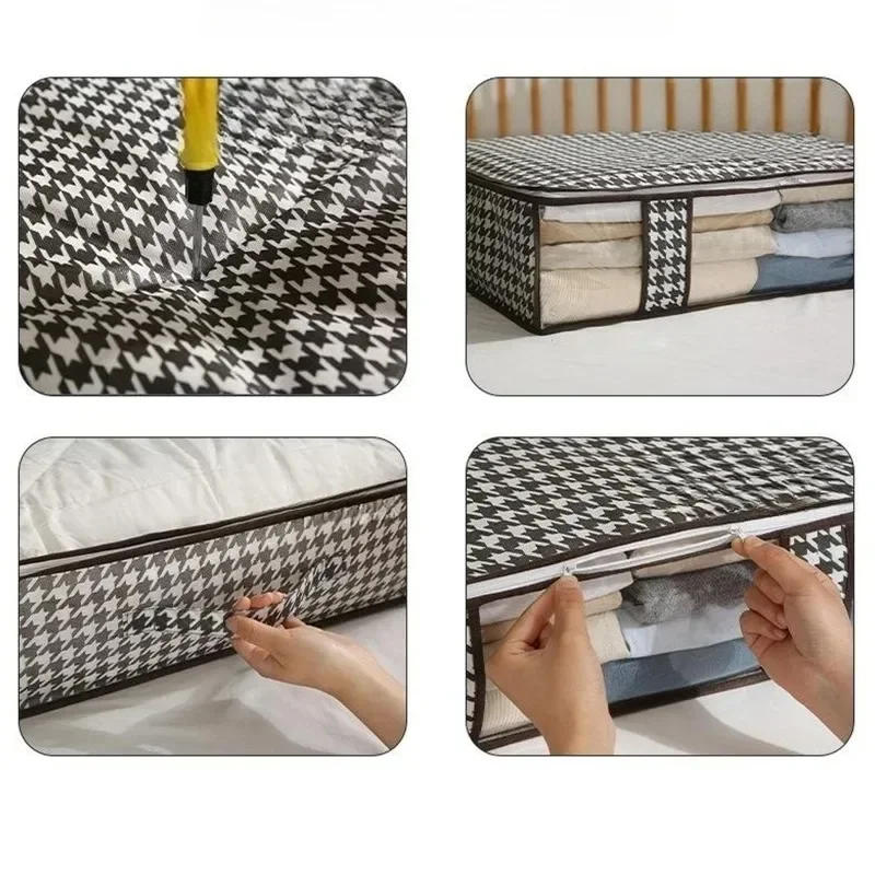 Description Picture 6 of itemLarge Bed Bottom Storage Box Foldable Clothing Quilt Storage Bag Household Dust and Moisture Bedroom Toy Sundries Organizing Bag