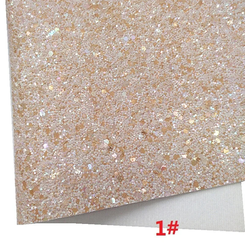Description Picture 3 of itemLeopard Printed Synthetic Leather Sheets Immitation Fur Fabric with Printed Leopard Dots Pattern Glitter For DIY 21x29CM Y331