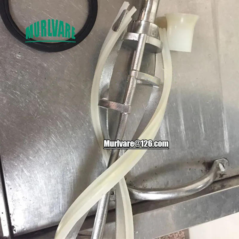 Description Picture 6 of item2PCS 390mm Length Mixing Shaft Scraper Blender Scraper For Donper Guangshen Lecon Ice Cream Machine