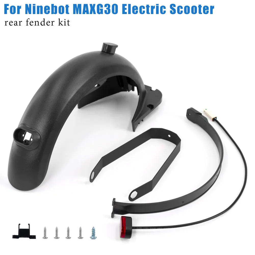 Description Picture 2 of itemDaurable Rear Fender Taillight Bracket Kit for Segway Ninebot Max G30 Electric Scooter Mudguard Support Lights Mount Essential