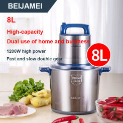 Multi-Function Food Processor Automatic Home Use Meat Grinder Baby Food Supplement Stirring Grind Stuffing Dozen Mashed Garlic