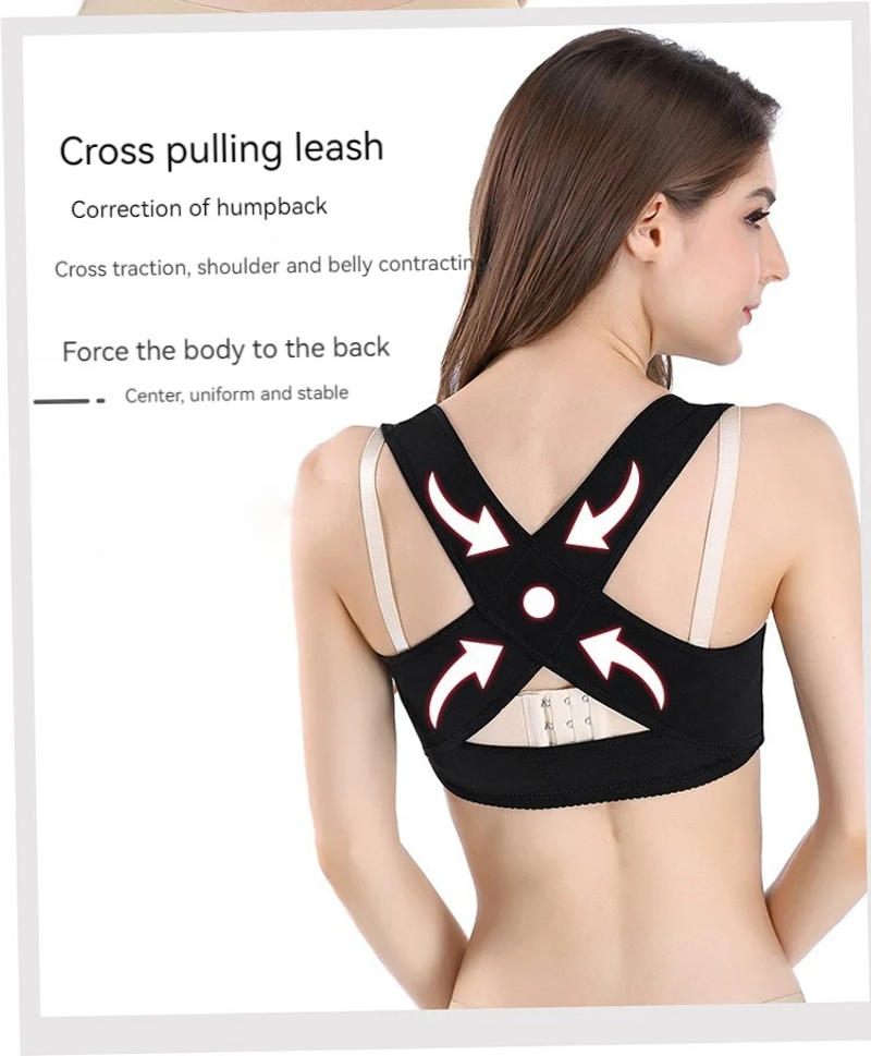 Description Picture 4 of itemHunchback Correction Belt Stretchy And Breathable Fabric Even And Stable Quick Correction Correction Of Sitting Posture