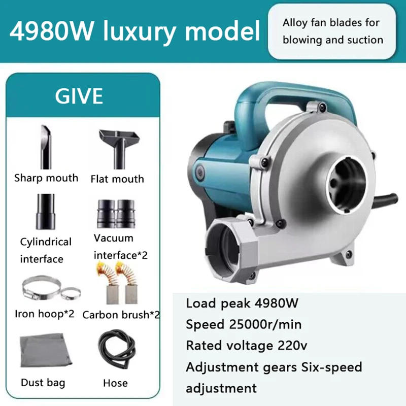 Description Picture 4 of itemBag Blowing 4580W Slotting Machine Vacuum Cleaner High Power Industrial Dust Collector Wall Planer Machine