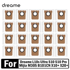 Dust Bag Dreame L20 Ultra L10s Ultra S10 S10 Pro Vacuum Cleaner Parts For XIAOMl Mijia Omni 1S B101CN Robot X10+ X20+ Accessorie