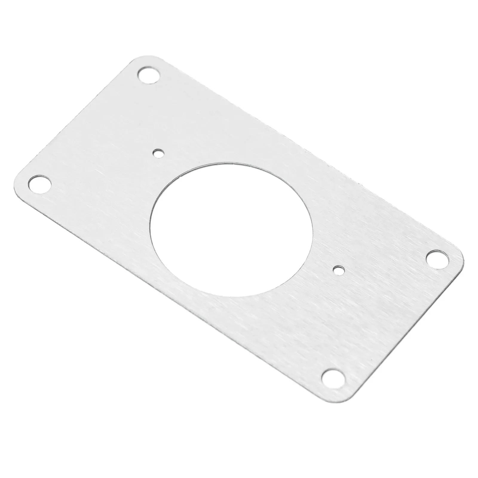Description Picture 4 of item1/2/4/10 Pieces Hinge Repair Plate Cabinet Furniture Drawer Table Stainless Steel Home Hardware Hinge Fixing Plate