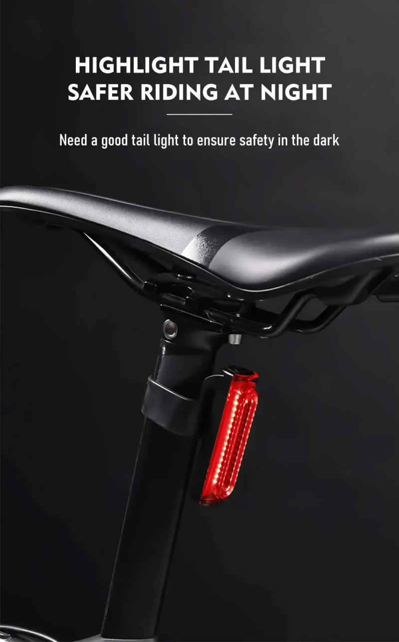 Description Picture 5 of itemThinkRider Bicycle Taillight Multi Lighting Modes Models USB Charge Led Bike Light Flash Tail Rear Lights for Road Mtb