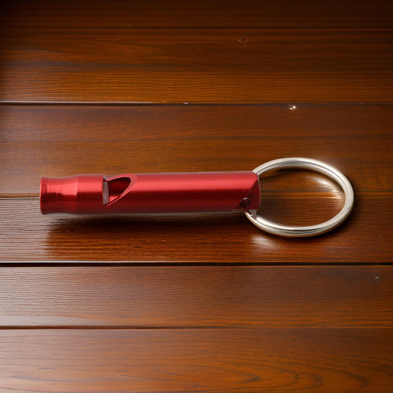 Description Picture 4 of itemHiking Keychain Whistle Outdoor 1pc Training 45*8mm Aluminum Alloy Distress Feeding For Birds For Training Pets