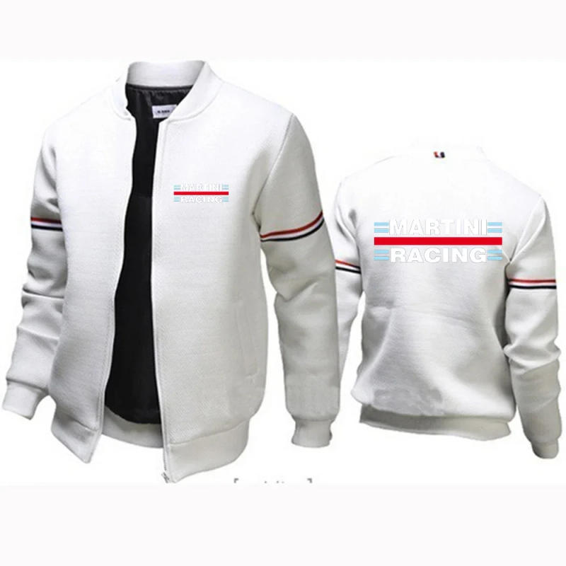 Description Picture 6 of item2023 New Men's Martini Racing Printing Sweatshirt Spring And Autumn Long Sleeve Fashion Sportswear Casual Zipper Jacket Coat