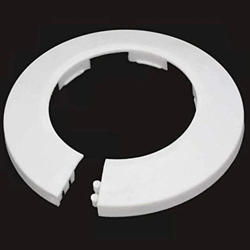 Description Picture 3 of item20Pcs Radiator Pipe Collars Bathroom Shower Faucet Angle Valve Pipe Plug Decor Cover Snap-on Plate Kitchen Faucet Accessories