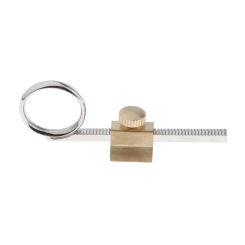 Metal Trumpet Slide Finger Trumpet accessories, 75mm Length