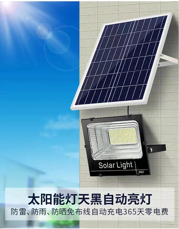 Description Picture 2 of itemSolar Lights Outdoor Garden LED Refletor Garden Buildings Sunlight IP67 Waterproof Lamp Spotlight Emergency Lighting Wall Light