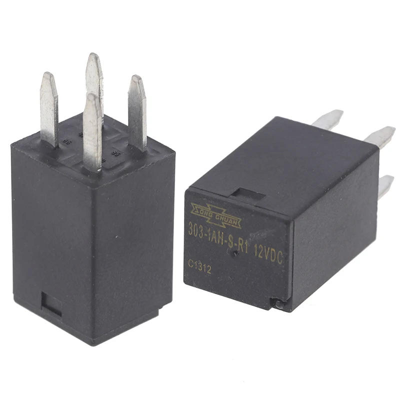 Description Picture 2 of item1PC 12VDC 303-1AH-S-R1 Automotive Relay 4 Pin