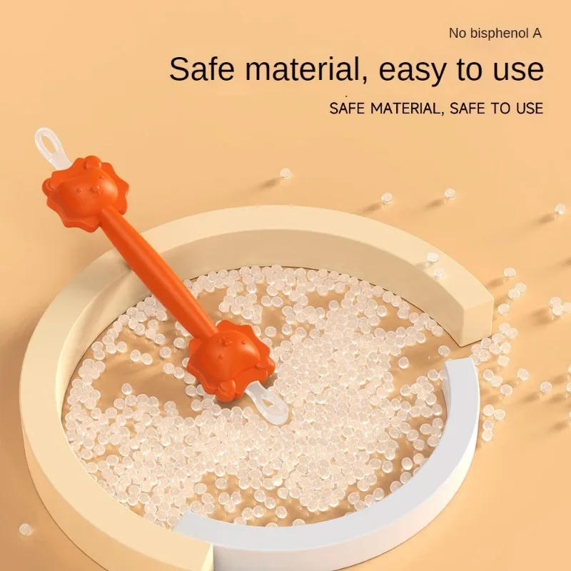 Description Picture 6 of item2024 New models Baby Cleaner Spoon Double-headed Soft Wax Curette Picker Nose Cleaner Silicone Ear Wax Pickers Clean Tweezers