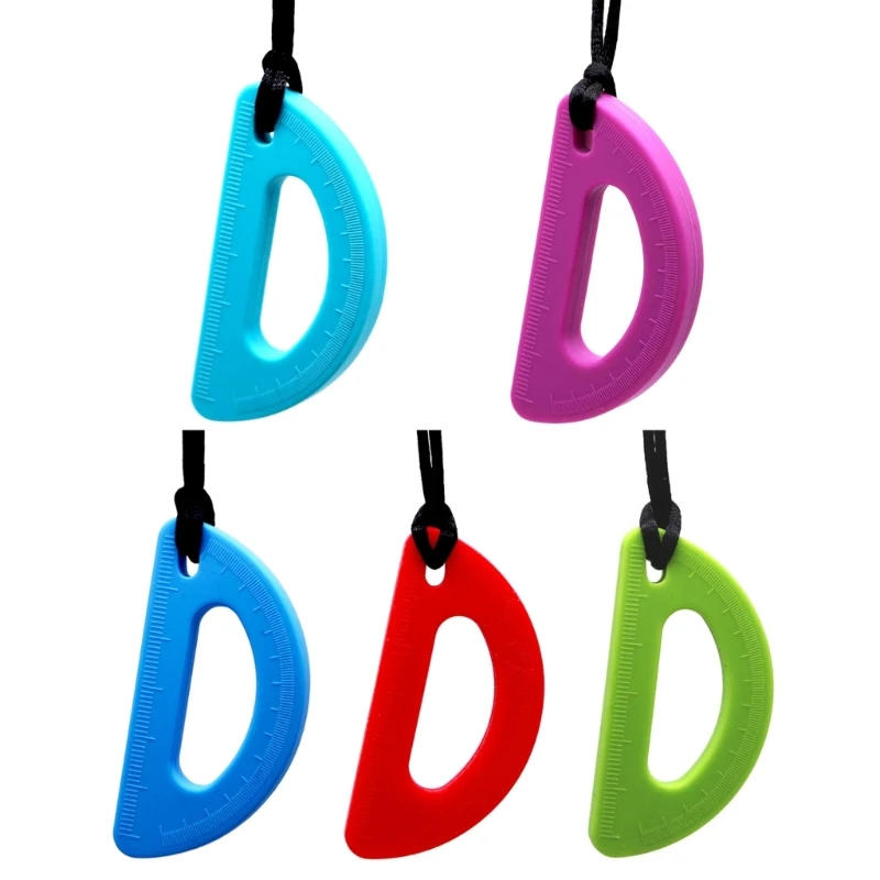 Description Picture 3 of itemBPA Free Silicone Baby Sensory Teether Necklace for Adults Children Autism ADHD Special Needs Teething Toys Newborn Chewing Teet