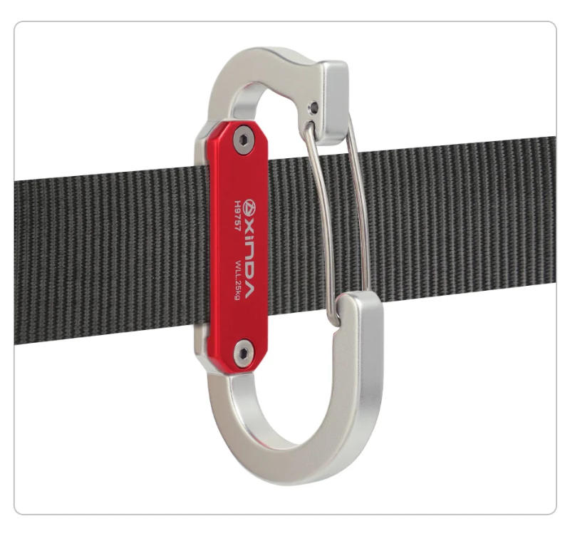 Description Picture 4 of itemXinda Rock Climbing Equipment Quickdraw Carabiner Harness Accessories Fast Hanging Tool Rack High-altitude Work Rescue