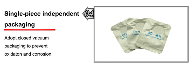 Description Picture 6 of itemHUNST Co2 Laser Si Reflective Mirrors for Laser Engraver Gold-Plated Silicon Reflector Lenses Dia. 20 25 30mm