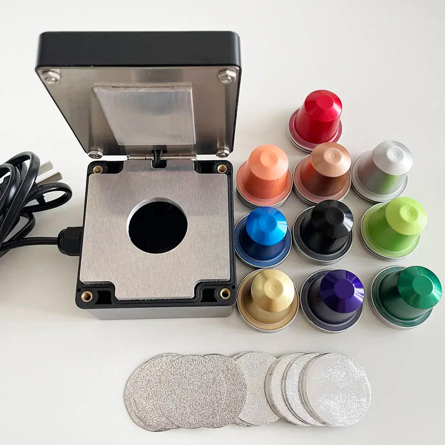 Description Picture 2 of itemNespresso Coffee Capsule Aluminum Sealing Machine for DIY,Ideal for Coffee Lovers
