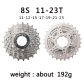 8 Speed 11-23T