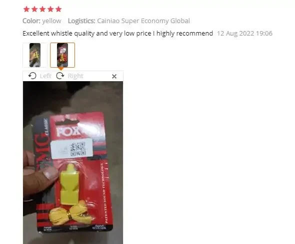 Description Picture 2 of itemAthletic Training Soccer Game Coach Whistle Free Shipping Referee Whistle Blister Set with CMG and Cheerleader Whistle